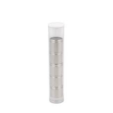 Dosing Capsules v2 Titanium, 5 pcs with Holder