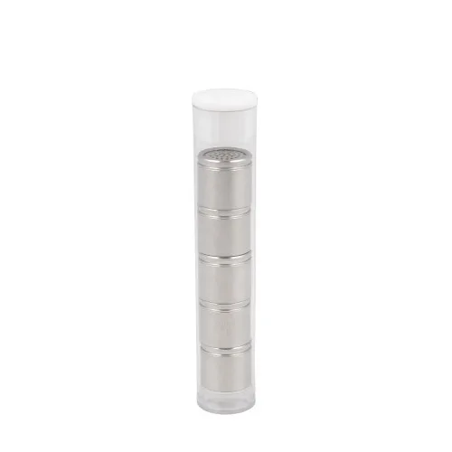 Dosing Capsules v2 Titanium, 5 pcs with Holder